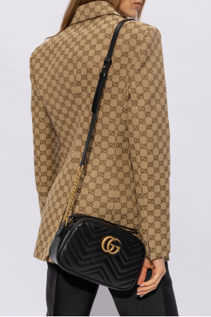 Quilted shoulder bag with logo, zdjęcie 2 Quilted shoulder bag with logo od Gucci